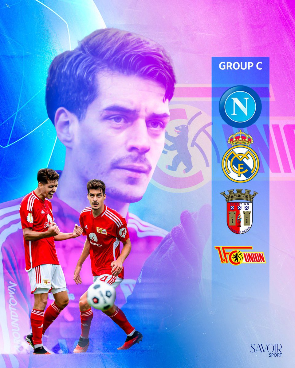 SportSavoir's tweet photo. Ecco i sorteggi dei nostri ragazzi nei gironi di @ChampionsLeague ed @EuropaLeague ✨😍

Good luck guys! 👏🔜

#SavoirSport #UCL #UCLdraw #UEL #UELdraw #Matheus #DiogoLeite #RuiSilva #MK24 https://t.co/xmLDDcUW3T