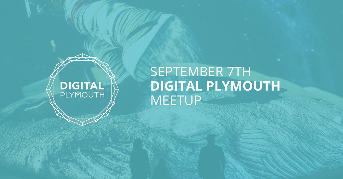 Digital Plymouth is next week!

meetup.com/digital-plymou…

We have a cracking lineup of speakers: A thread

#DigitalPlymouth @DigitalPlymouth