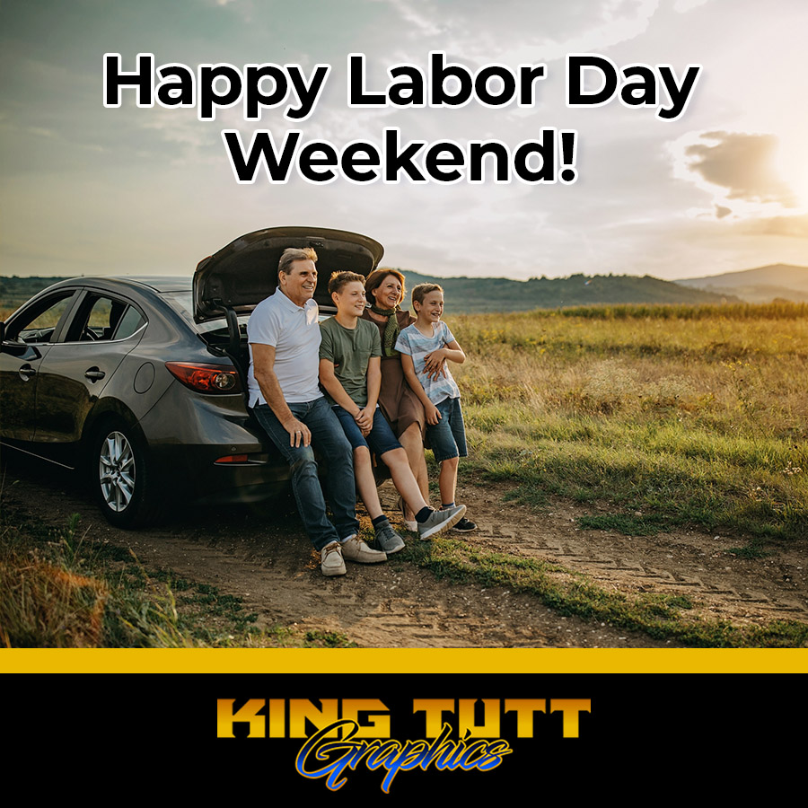 Kingtuttgraphi1's tweet photo. We hope you enjoy the Labor Day long weekend! Now is a great chance for a family road trip! https://t.co/N1BqTsxBrB