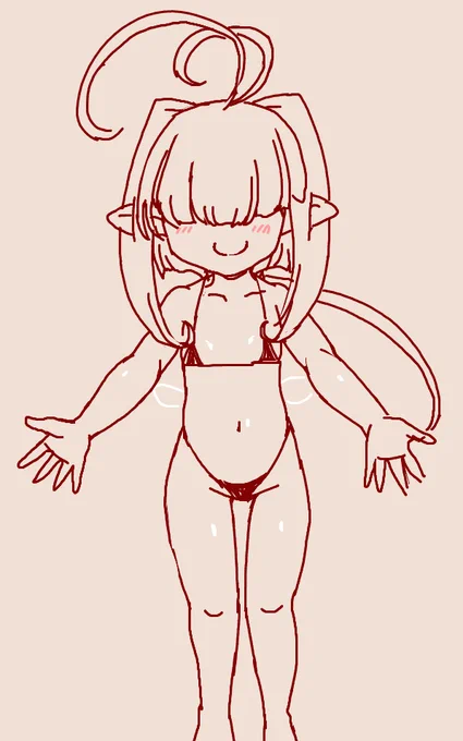 今描くとこんなんです… 