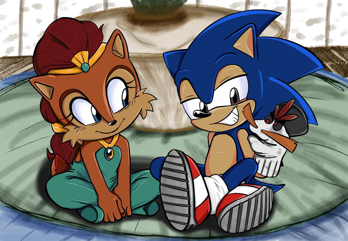 <a href="/JadePesky/">Pesky-Pincushion - COMMS OPEN</a> Sorry, I couldn’t help but to fix my mistake. Spot it. 😝
#sallyacorn #SonicTheHedegehog #sonally #SatAM