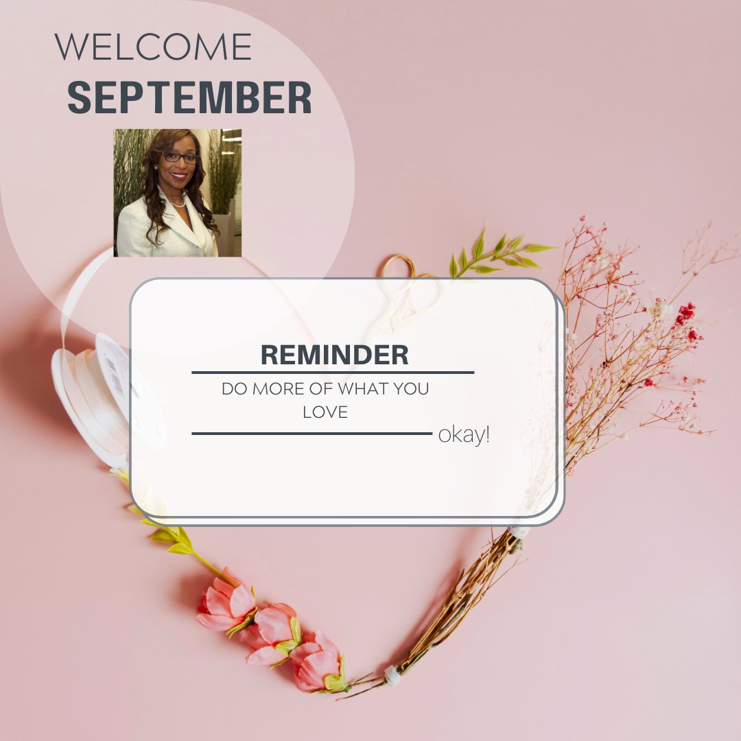 Welcome September!