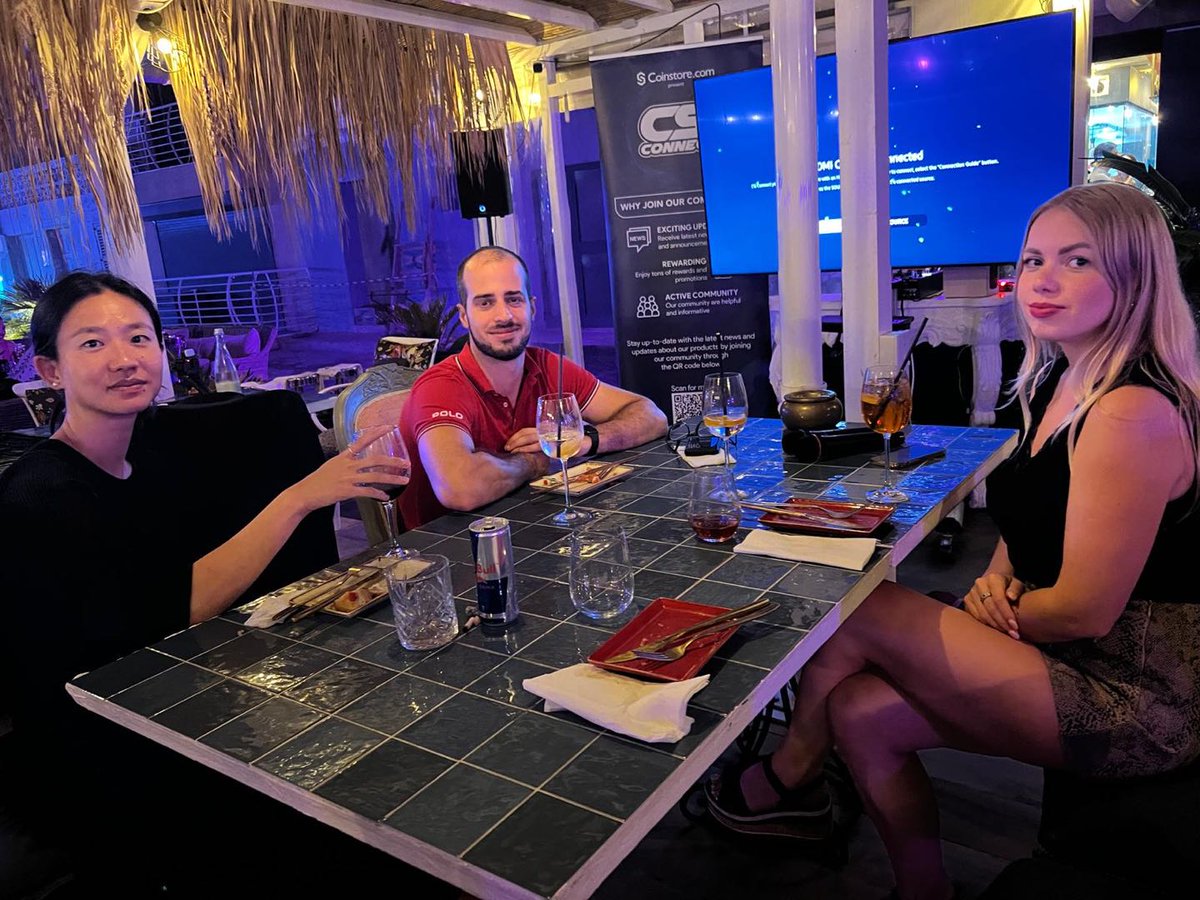 CoinstoreExc's tweet photo. 🤝🌐 Building Relationships: Our capable team interacted with attendees at CS Connect Malta. Engaging conversations and networking prospects were in abundance! 🚀💼

#Coinstore #CSConnect #Malta https://t.co/tDngElz3wv