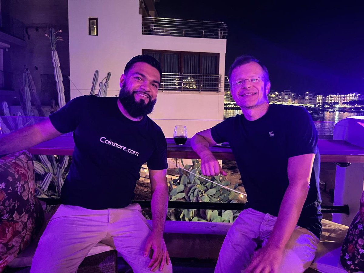 CoinstoreExc's tweet photo. 🤝🌐 Building Relationships: Our capable team interacted with attendees at CS Connect Malta. Engaging conversations and networking prospects were in abundance! 🚀💼

#Coinstore #CSConnect #Malta https://t.co/tDngElz3wv