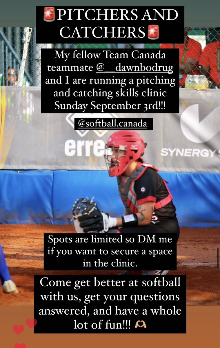 Calling all softball players in the GTA…come spend your Sunday with us!!!