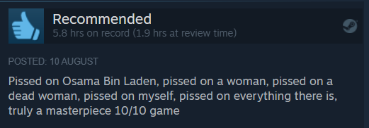 OddSteamReviews's tweet photo. POSTAL 2 https://t.co/672pmB0hRT