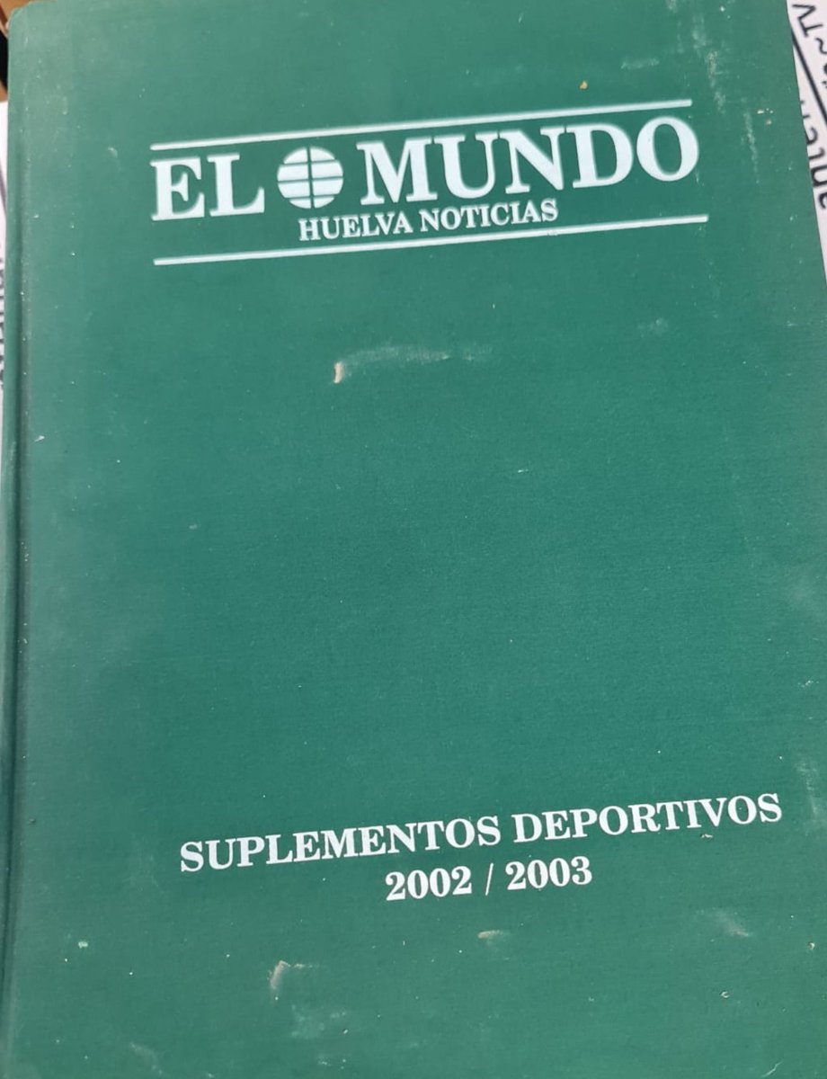 Recuerdos de hace 20 años.
El mejor periódico deportivo de la historia de Huelva.
Equipazo:
Rafa <a href="/rafaunquiles/">Rafa Unquiles</a> 
Ricardo <a href="/RicardoUbric/">RicardoUbricRabaneda</a> 
Damián <a href="/Dortiz72/">Damián OrtiZ</a> 
Rafa Mora.
Paco Morán.