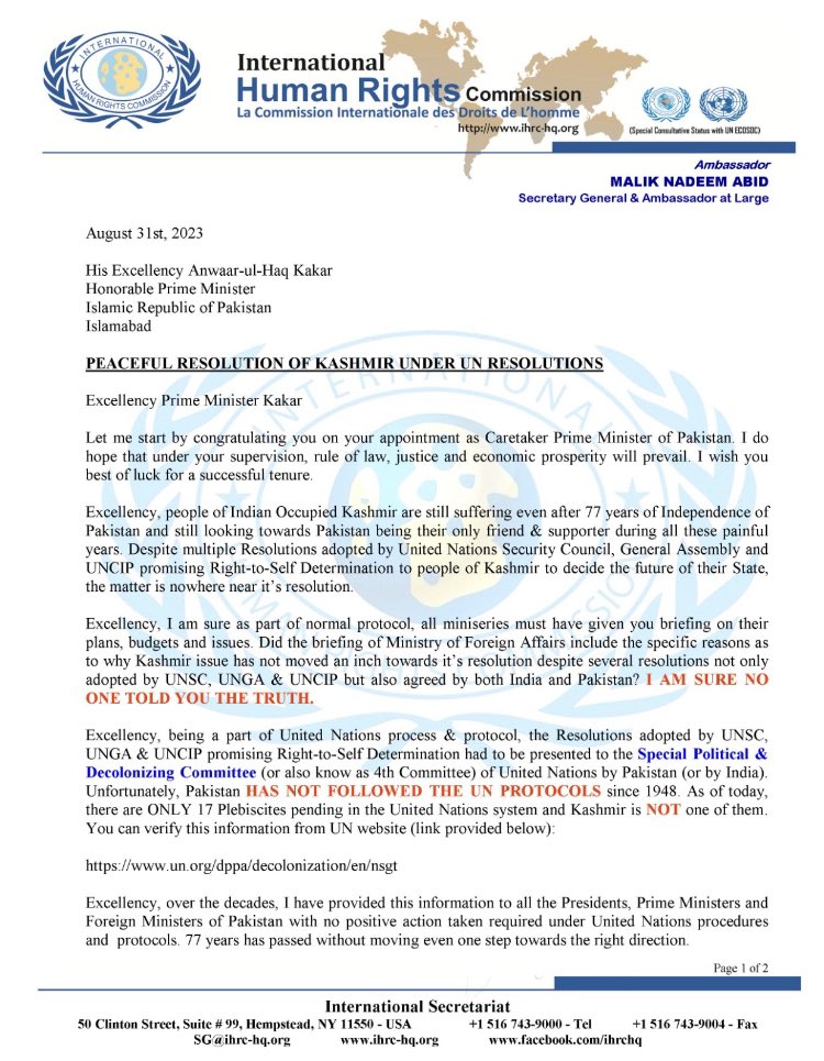 Ambassador Dr Malik Nadeem Abid tweet media