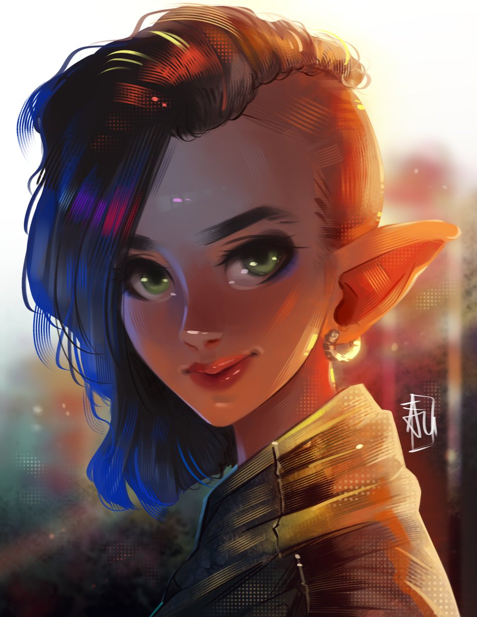 DnD character for a local friend - meet Aelina, a wood elf monk! Drawn within 3 hours, 11 minutes. Hoping to draw more DnD characters in the future!

#DnD #dungeonsanddragons #dndart #DnDcharacter #fanart #OC #wacom