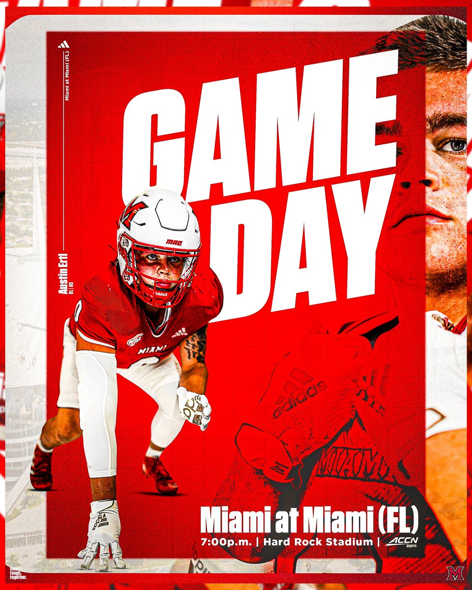 MiamiOHFootball's tweet image. It is FINALLY Gameday‼️

Miami at Miami (FL)

Here. We. Go.