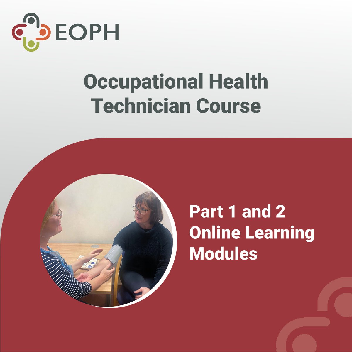 EOPHLtd's tweet photo. Are you looking for an occupational health technicians course?

We have got a two-part refresher Occupational Health Technicians Course that delves into theoretical concepts and knowledge behind the roles practical requirements.

For more info &amp; to book: https://t.co/jiozTi4FAr https://t.co/adBxeZdwGQ