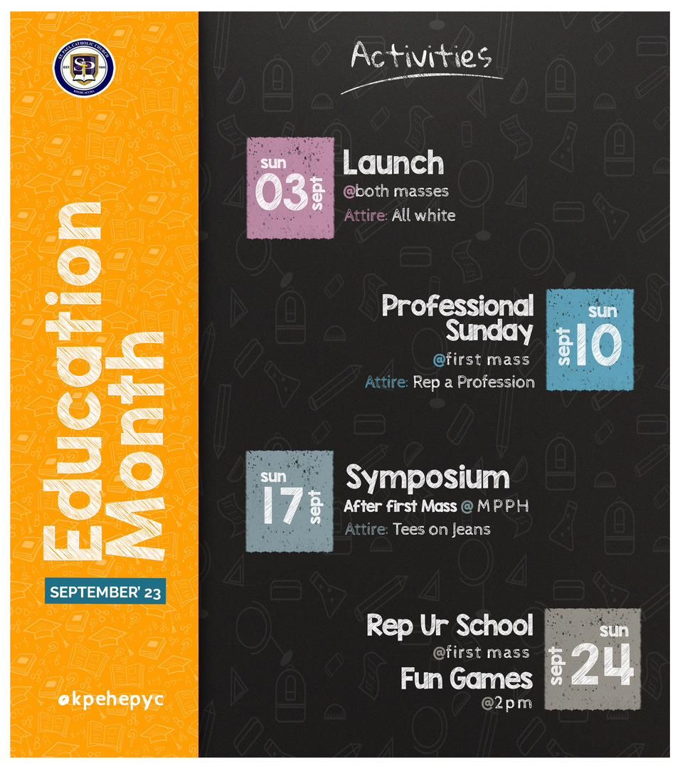 officialkpehe's tweet photo. Let’s spice things up this month and make it a September to remember.

Education is one thing no one can take away from You. 

Happy New Month

#educationmonth
#thanksgiving
#SeptemberInKpehe https://t.co/tIn2LtJPbp