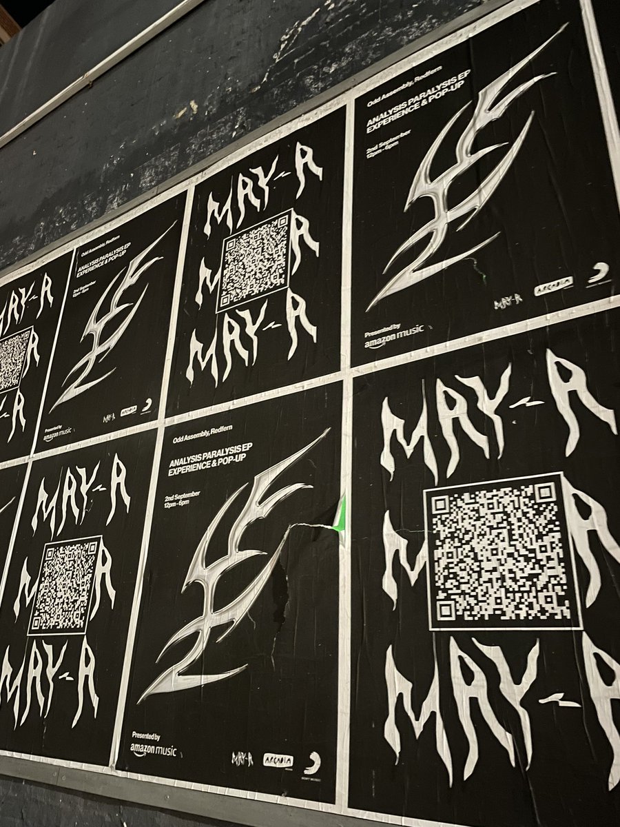 🗣️ <a href="/mayawithadash/">MAY-A</a> pop up tomorrow in partnership with <a href="/amazonmusic/">Amazon Music</a> 🕸️

exclusive merch, interactive lil’ treats, and so much more — free, all ages ++ opens at 12PM

📍Odd Assembly, cnr of Regent St and Cleveland St, Sydney