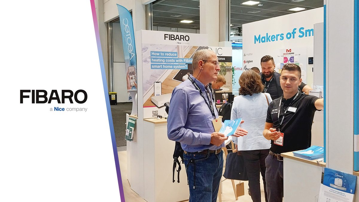 Today we are at IFA Berlin - The world's most significant technology event. Make sure to visit our stand and find out about the most interesting FIBARO solutions available. All KNX installers are especially welcome to seek us out, as we have something special for you.