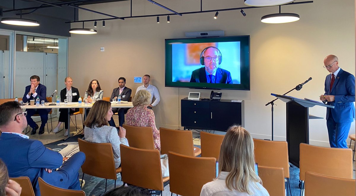 Recently we participated in the seminar on #RenewableEnergy and ICT in UN Peace Operations hosted at @NorwayUS. ➡️Private sector is key to the green transition in the United Nations. We thank our partners involved and look forward to continuing to collaborate. #HumanitarianEnergy