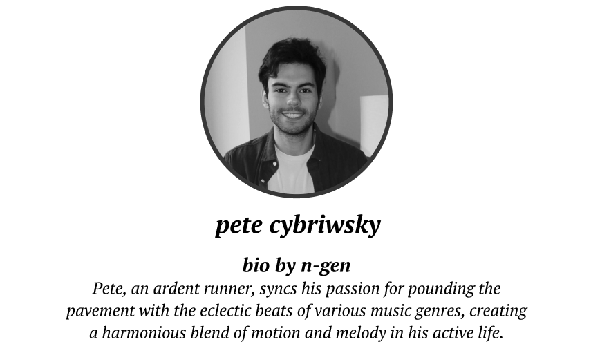 _re_pete's tweet photo. GM ☀️

I'm exploring AI generated outputs on n-gen based on my #Spotify and #Strava data.

With #AI, I'm able to create a short bio or poetry based on my love of electronic and rap music as well as running.

What do we think? Would you like to see yours? 

#GenerativeAI #ngen https://t.co/4vUq7gkWvP