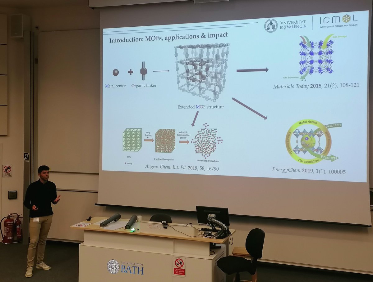 José J. Baldoví (@jjbaldovi) on Twitter photo Impressive very first talk of <a href="/DLopezAlcala/">Diego López-Alcalá</a> at a conference👏👏👏 regarding our work 'Exploring Spin-Phonon Coupling in Magnetic 2D Metal-Organic Frameworks' in Bath🇬🇧
#2DSmartMat #COST <a href="/superqumap/">SUPERQUMAP</a> #MOFs #2Dmagnetism <a href="/ICMol_UV/">ICMol</a>
➡️ l1nq.com/Q7ORp Impressive very first talk of <a href="/DLopezAlcala/">Diego López-Alcalá</a> at a conference👏👏👏 regarding our work 'Exploring Spin-Phonon Coupling in Magnetic 2D Metal-Organic Frameworks' in Bath🇬🇧
#2DSmartMat #COST <a href="/superqumap/">SUPERQUMAP</a> #MOFs #2Dmagnetism <a href="/ICMol_UV/">ICMol</a>
➡️ l1nq.com/Q7ORp