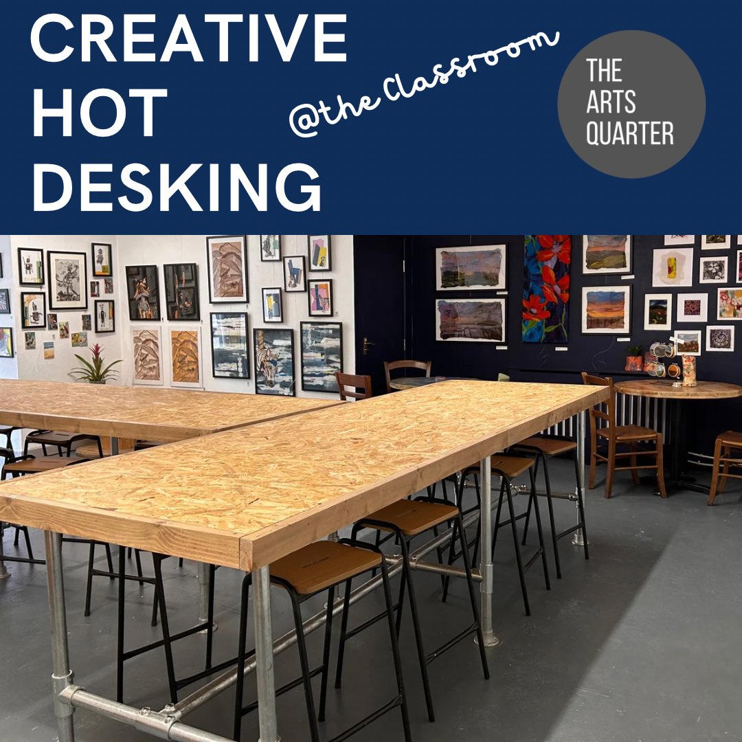 Do you work from home and need a little change of scene. Do you feel you occasionally want to work around other creatives ?
We have just launched hot-desking .. info@theartsquarter.com  
#hotdesking #creativity #inspiration #cheddar #theartsquartercheddar #somerset #cheddargorge