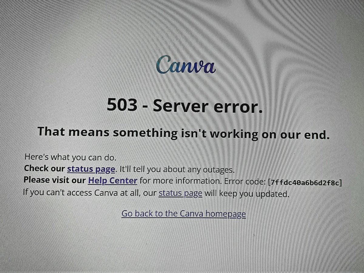 MKTGerman_Page's tweet photo. Yes, @canva it's down! https://t.co/MuVEIT7ov5