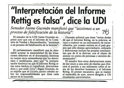 DiegoVergaraQ's tweet photo. Cuando Aylwin presentó el informe Rettig, no generó unidad alguna. 
Hoy, el centrismo centrista acusaría a Aylwin de "crispar los ánimos". https://t.co/e6Vvm8hWdF
