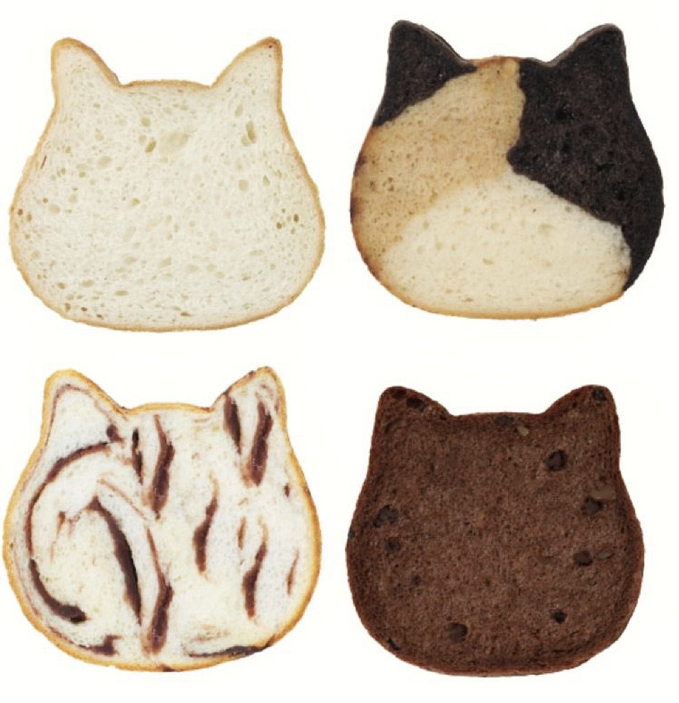 heartipink's tweet photo. cat bread https://t.co/9UfFGtpmTY