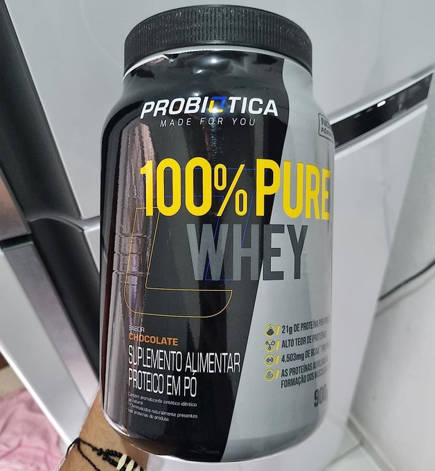 100% Pure Whey Nova Fórmula – 900g Chocolate – Probiótica