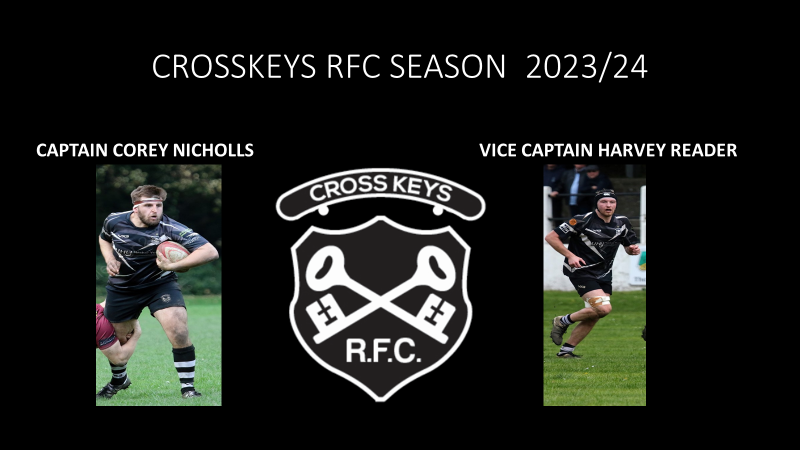 Exciting news, we are pleased to announce our new Captain and Vice Captain for the new season, Captain Corey Nicholls , Vice Captain Harvey Reader, congratulations both from all at the Keys #keyskeyskeys <a href="/MorganStoddart/">Morgan Stoddart</a> <a href="/SophieWatkins14/">Sophie Watkins</a> <a href="/IOSCARE/">Chris James</a> <a href="/peteglast/">Peter Glastonbury</a> <a href="/SteveMorrisSJM/">Steve Morris</a> 🏉