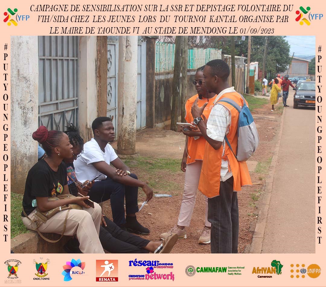 Y3zeros's tweet photo. 🚨Déjà bien installé à Mendong précisément au stade #Kantal pr la campagne de sensibilisation sur la #SSR et la #PF.Si vs êtes de ce côté,n'hésitez pas à vs rapprocher de nos 👫 pr être enregistré &amp; bénéficier de conseils,d'un test de #VIH &amp; d'implants contraceptifs gratuits.🧏 https://t.co/S9Yx2mhjQy