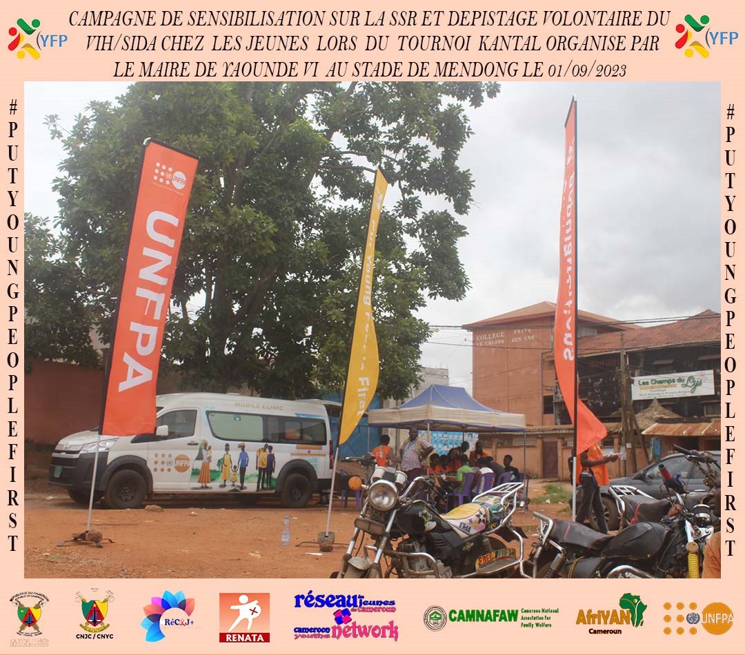 Y3zeros's tweet photo. 🚨Déjà bien installé à Mendong précisément au stade #Kantal pr la campagne de sensibilisation sur la #SSR et la #PF.Si vs êtes de ce côté,n'hésitez pas à vs rapprocher de nos 👫 pr être enregistré &amp; bénéficier de conseils,d'un test de #VIH &amp; d'implants contraceptifs gratuits.🧏 https://t.co/S9Yx2mhjQy