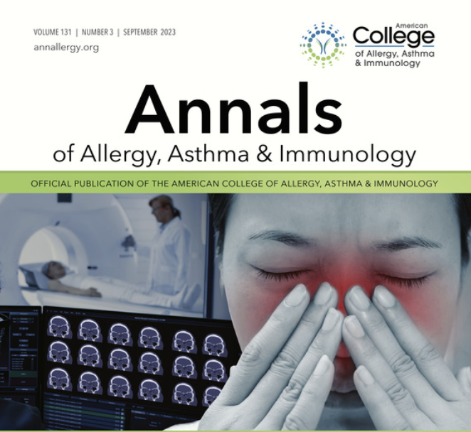AnnalsEditor's tweet photo. The September issue of @AnnalsAllergy is here! Enjoy the cooler weather (soon) while reading cutting edge articles on chronic rhinosinusitis written by the experts in the field. Just helping you provide the best care to your patients! @ACAAI #MedTwitter 
https://t.co/MVetfxrh10 https://t.co/fGmvgAfYRR
