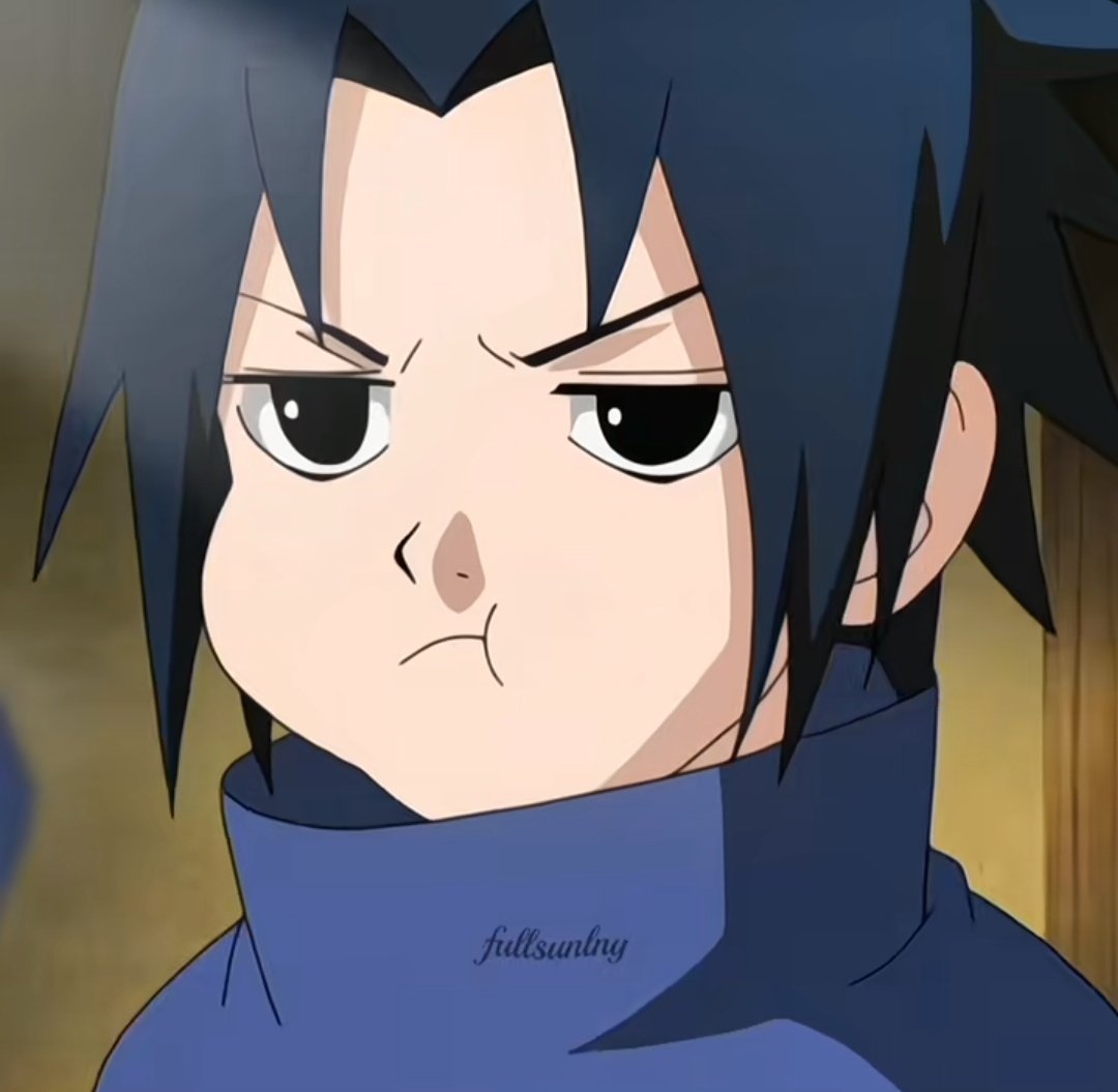 cutie sasuke 😩