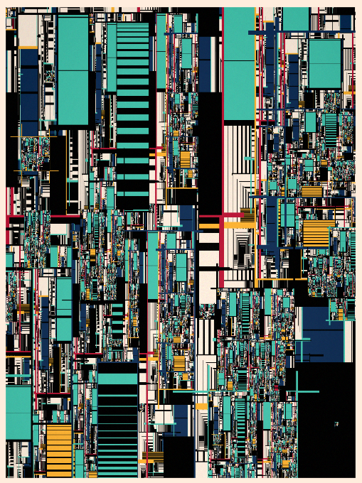 Hyper Drive: A-Side #1 by Ryan Bell <a href="/iRyanBell/">Ryan Bell</a> on #artblocks