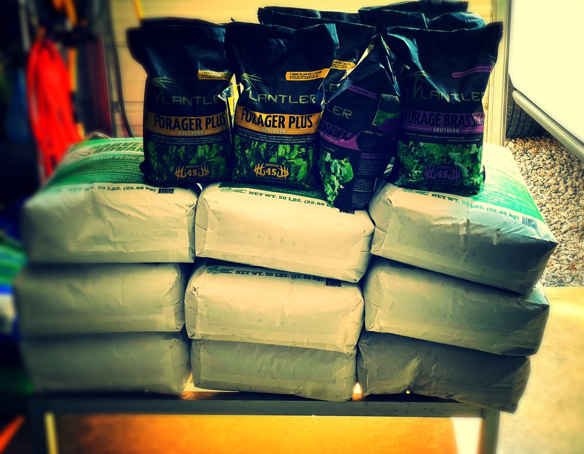 HELLO SEPTEMBER! We are PLANTING this weekend at the hunting property and farm! Stay tuned for updates and videos from this weekend! <a href="/AdvancedWildSol/">4SWildlife</a> | <a href="/tactacam/">TACTACAM</a> 

#fallfoodplots #deerhunting #openingday #deerseason #4swildlife #bowhunting #4sfed #4sseed #ShareYourHunt