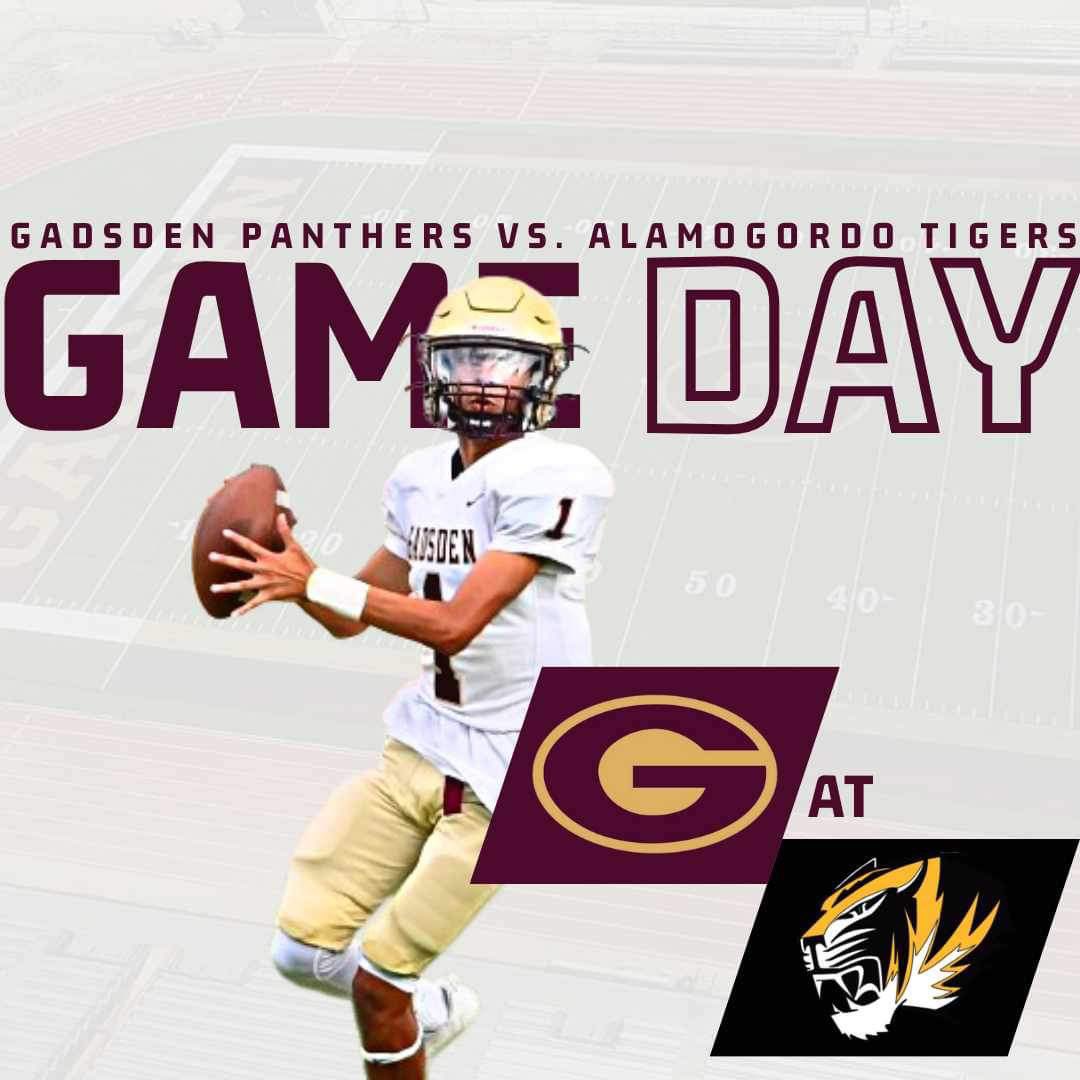It's game day! We're headed to Alamogordo for a showdown with the Tigers! #HailGadsden