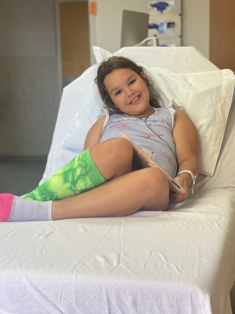 JesseDickert's tweet photo. Botox round 3οΈβ£
This tough little girl is all set for another Botox procedure to aid in her physical therapy and recovery from #pediatricstroke β€οΈβπ©Ή
#BetterWhenImDancing #PediatricStrokeWarrior #MarshfieldChildrens https://t.co/RNsiD5Bqjc