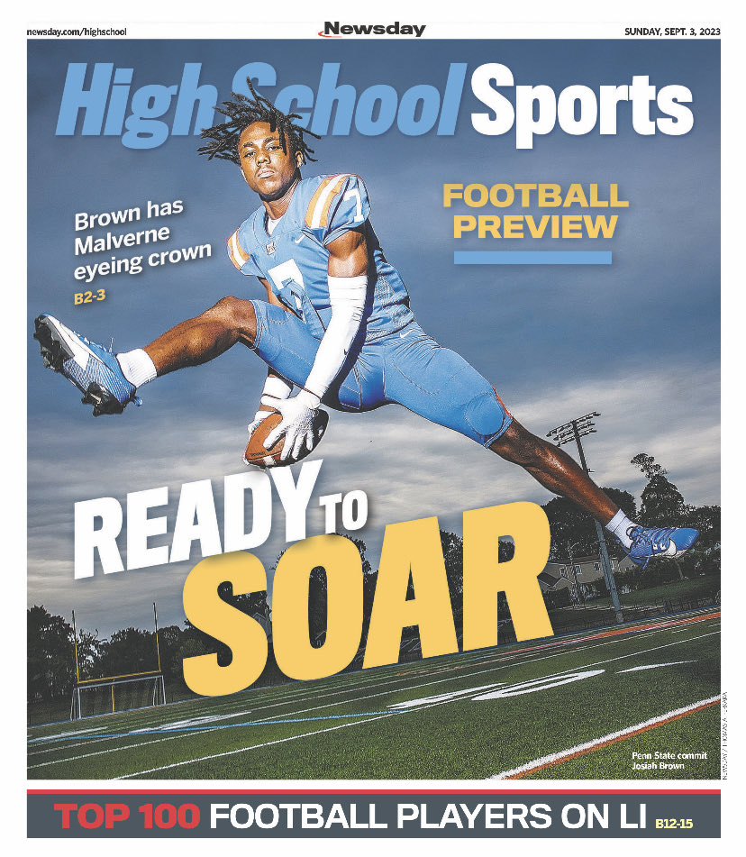 Hank Winnicki (@hankwinnicki) on Twitter photo COMING SUNDAY: 28-page HS football preview with <a href="/PennStateFball/">Penn State Football</a> bound <a href="/Brown7Josiah/">Josiah(JB)Brown</a> on the cover. Terrific photo by <a href="/FerraraFoto/">Thomas A. Ferrara</a> and great work by <a href="/Gregg_Sarra/">Gregg Sarra</a> and the <a href="/NewsdayHSsports/">Newsday HS sports</a> team. COMING SUNDAY: 28-page HS football preview with <a href="/PennStateFball/">Penn State Football</a> bound <a href="/Brown7Josiah/">Josiah(JB)Brown</a> on the cover. Terrific photo by <a href="/FerraraFoto/">Thomas A. Ferrara</a> and great work by <a href="/Gregg_Sarra/">Gregg Sarra</a> and the <a href="/NewsdayHSsports/">Newsday HS sports</a> team.