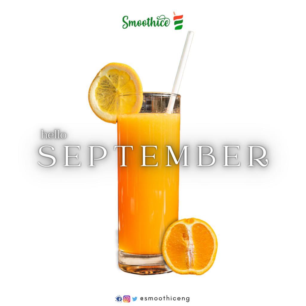 smoothiceng's tweet photo. Happy New Month Everyone. Here’s a fresh toast to an amazing September.

#Smoothice #September #ChampionsLeague #Weareback #Service https://t.co/UJBdHHk8ll