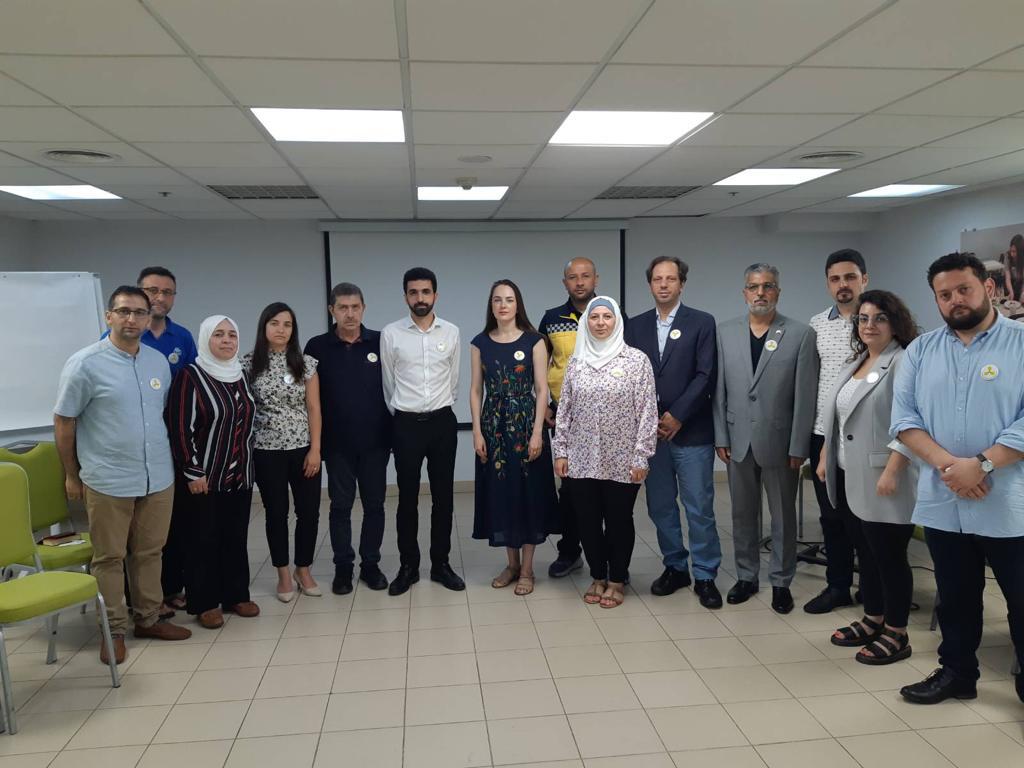 AminaKhoulani's tweet photo. In UkraineI met with the families of detainees and survivors at center for civil liberties @ccl_ua we have been shared the same pain and enemy #Russia also we have hope and courage to cooperate for freedom and justice to our detained loved ones #SyriansInUkraine
@FamiliesSyria https://t.co/zqNBXuf7Mm