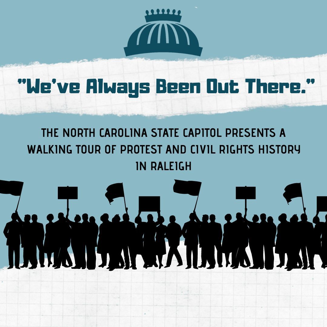 NC DNCR (@ncculture) on Twitter photo This fall the North Carolina State Capitol will be hosting a series of walking tours centered on the history of protest and civil rights in downtown Raleigh. Sign up and get more information by visiting
bit.ly/3qrk8RW
Reminder: <a href="/ncstatecapitol/">NC State Capitol</a> is still closed. This fall the North Carolina State Capitol will be hosting a series of walking tours centered on the history of protest and civil rights in downtown Raleigh. Sign up and get more information by visiting
bit.ly/3qrk8RW
Reminder: <a href="/ncstatecapitol/">NC State Capitol</a> is still closed.