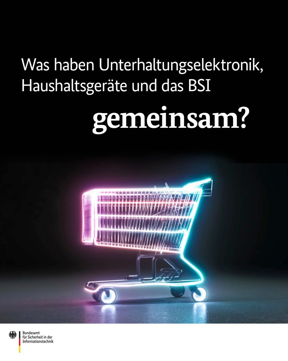 BSI_Bund's tweet photo. Findet es heraus &amp; besucht uns auf der #IFA2023! Die weltgrößte Elektronik-Messe ist eröffnet. Wir als BSI sind auch dabei und informieren zum IT-Sicherheitskennzeichen. Noch bis 5. September in der MesseBerlin. Kommt an unseren Stand 106 in Halle 2.2a. #ITSicherheitskennzeichen https://t.co/o2iMWATKDr