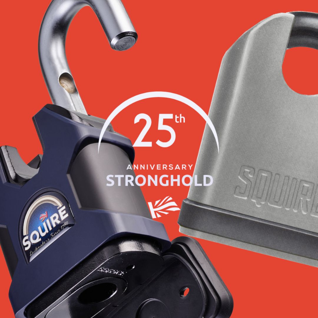 They don't get any tougher than #Stronghold® 💪🇬🇧 A symbol of our 240-year heritage with long-lasting toughness guaranteed, our Stronghold® range was introduced in 1998 by our late chairman Gordon Squire.

Discover more via our website: squirelocks.co.uk/stronghold/

#BritishMade