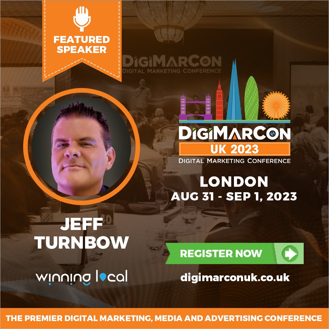 DigiMarCon's tweet photo. @1JeffTurnbowurnbow is answering your burning questions live at #DigiMarCon UK. Don't just hear insightsβengage directly, clarify doubts, and gain actionable advice from the expert. Join now. https://t.co/8ynF8at9Gi #DigiMarConUK #London #LondonEvent https://t.co/r6pVJrf4T8