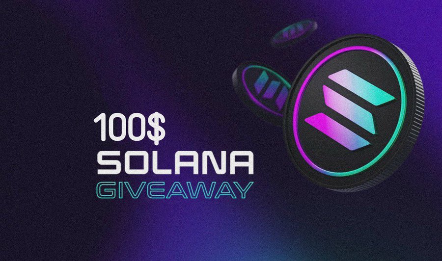 💥 #GiveawayAlert 💥 🏆$100 $SOL 💸 1️⃣Follow @spectacularnft 2️⃣Retweet & Like ❤️ 3️⃣Tag 3 Friends ⏰48H #Solana #SolanaGiveaways #Giveaways #NFTs #Giveaway #NFTCommunity #NFTGiveaway