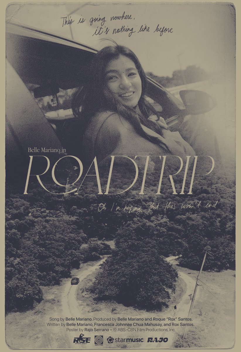 rajoserrano's tweet photo. made posters for roadtrip 🚗 by @bellemariano02 🤍 https://t.co/b9rpTgbYkv