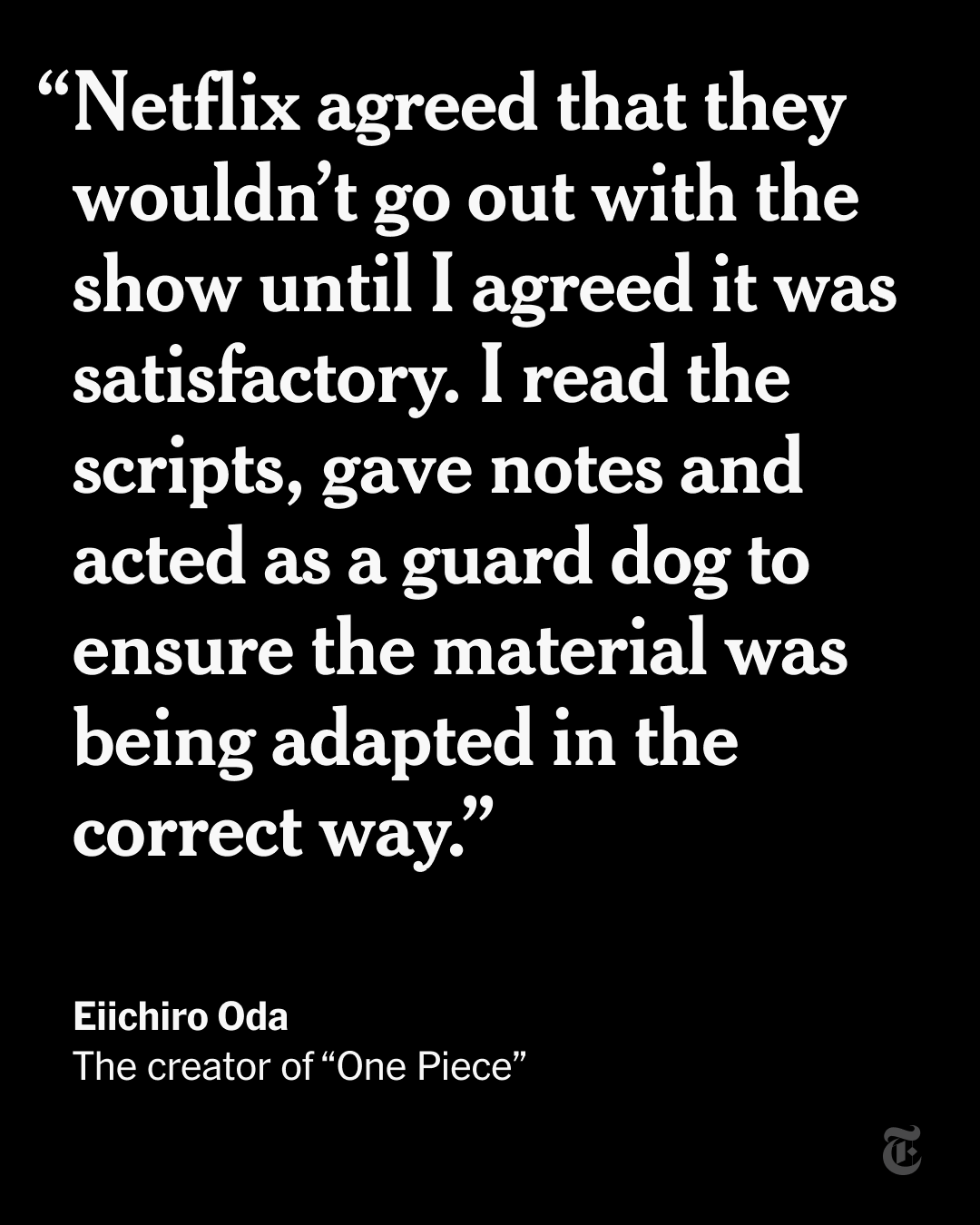 How One Piece Creator Eiichiro Oda Gave Notes for the Netflix Show