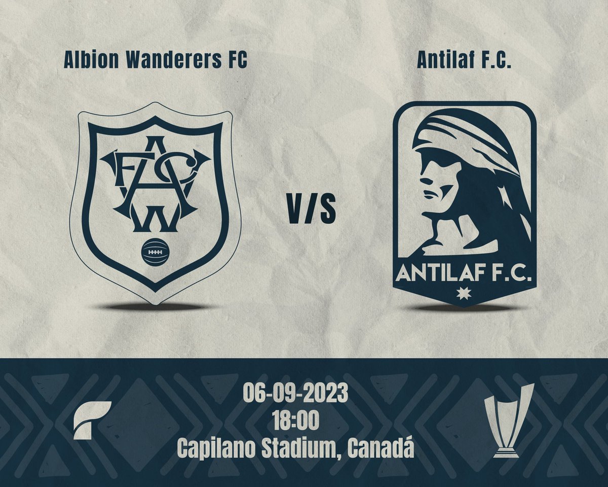 AntilafFc's tweet photo. 🔥 ¡La emoción está en su punto máximo! 🏆⚽️ Antilaf FC se prepara para enfrentar a Albion Wanderers FC en los 4tos de Final de la Copa Trophy. ¿Quién crees que avanzará hacia la gloria? ¡Prepárate para una batalla épica! 💪💥 #CopaTrophy #VamosAntilaf #Hattrick https://t.co/r58CfYiO4q