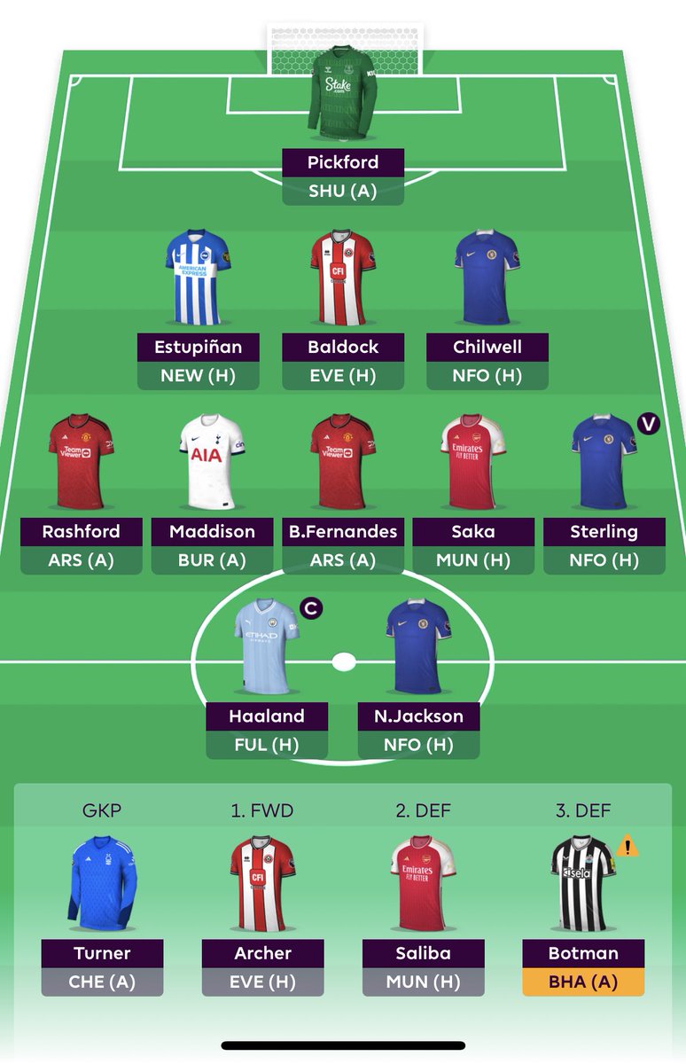 FplMarko's tweet photo. Locked in…. good luck all (except those above me) https://t.co/dLMWd5PnoY