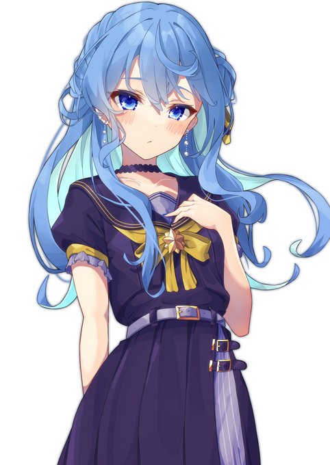 星街すいせい 「#これでフォロワーさん増えましたこれかな 」|三神き