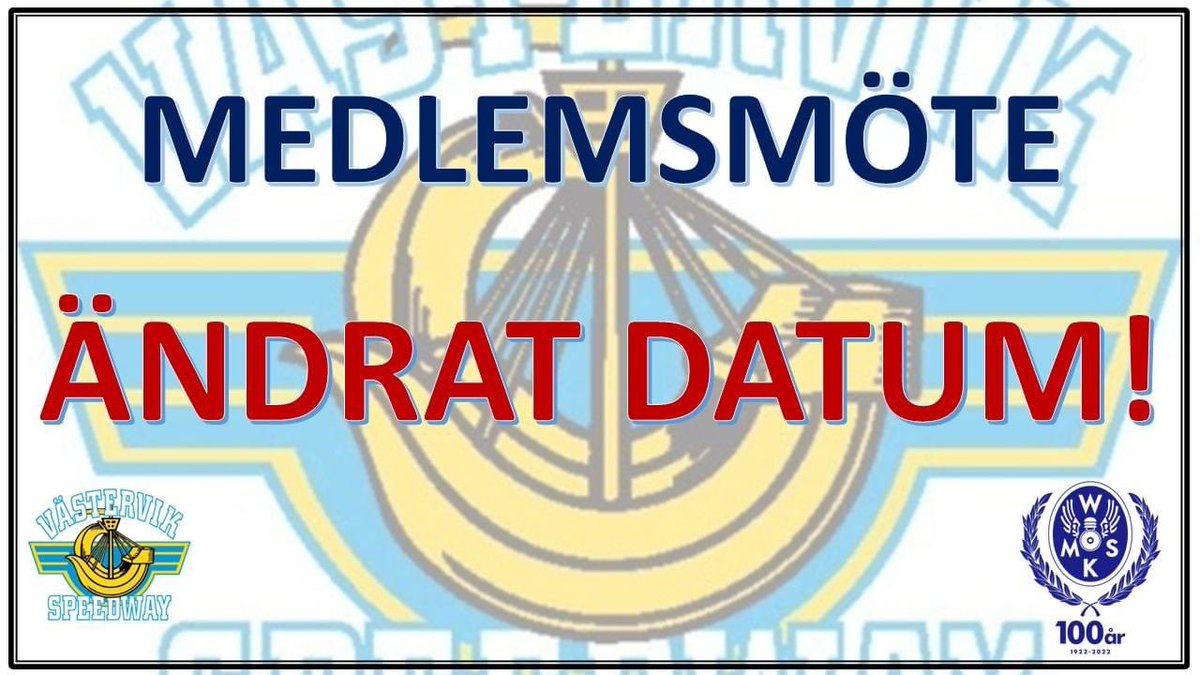 Västervik Speedway tweet media