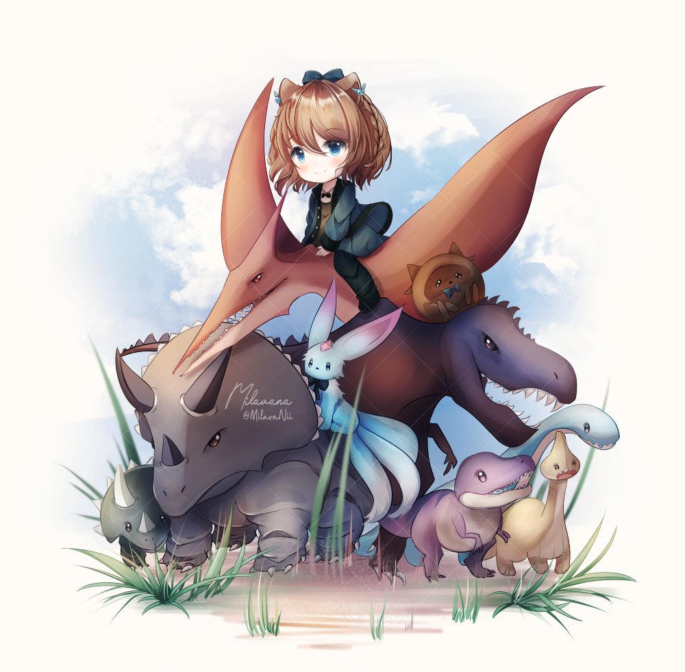 MilavaNii's tweet photo. Rawr! 🦕 https://t.co/Hs9jrrbACw